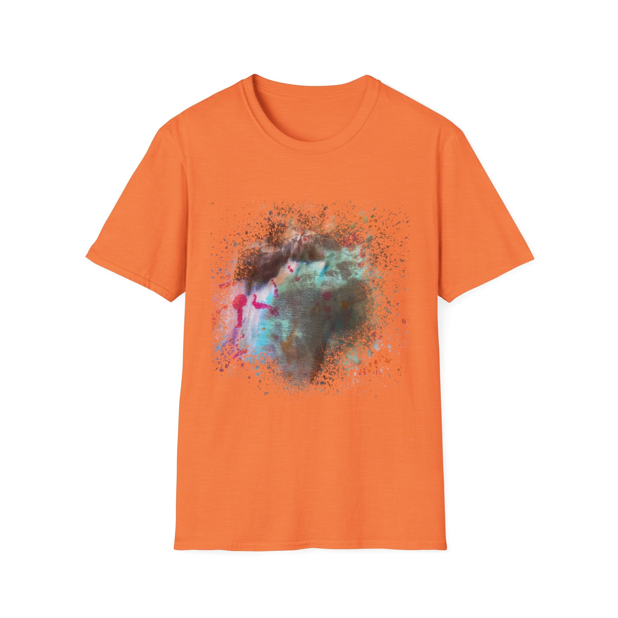 THUNDER BAY: Storm inspired Abstract Art Unisex Softstyle T-Shirt, Unique Fashion Tee, Comfortable Graphic Shirt, Perfect Gift, Casual Wear