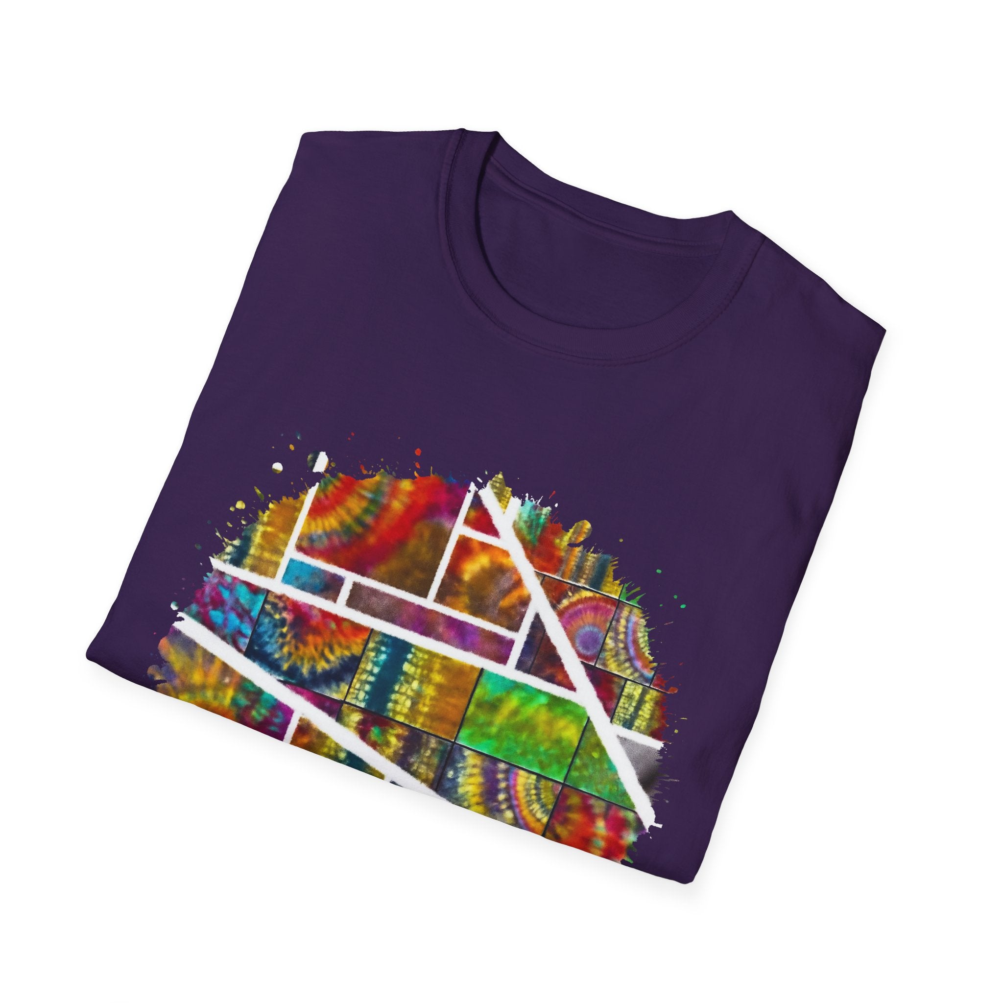 San Mateo Magic 2:  Vibrant Artistic Unisex T-Shirt, Colorful Graphic Tee, Trendy Casual Shirt, Unique Gift for Art Lovers, Summer Essential