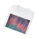 MOMENTUM: Northern Lights inspired, Edgy, Vibrant Tie-Dye Unisex T-Shirt, Softstyle Tee for Summer, Casual Wear, Fashion Statement, Gift for Friends, Festival Outfit, Relaxed Fit