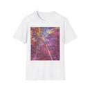 RASPBERRY SORBET:  Splat style, Galactic Vibe Unisex Softstyle T-Shirt | Space Art Tee, Cosmic Shirt, Gift for Astronomers, Unique Spacewear, Casual Wear