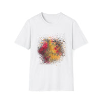 Sapphire Scorpion 2:  Fall Leaves Unisex Softstyle T-Shirt, Autumn Tee, Nature Lover Shirt, Gift for Her, Cozy Casual Wear