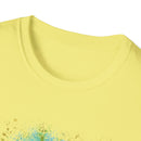 THE CONTRARIAN:  Deep sea vibe, Nature-Inspired Tie-Dye T-Shirt | Unisex Softstyle | Bohemian Vibe | Perfect for Festivals, Casual Wear, Eco-Friendly Living