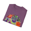 Resilience 2:  Vibrant Tie-Dye Unisex Softstyle T-Shirt, Bohemian Tee, Summer Apparel, Festival Wear, Gift for Him or Her