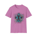 FOCAL POINT:  Kaleidoscope inspired, Colorful Tie-Dye Unisex T-Shirt, Funky Graphic Tee, Casual Summer Wear, Gift for Friends, Vibrant Design, Unique Style