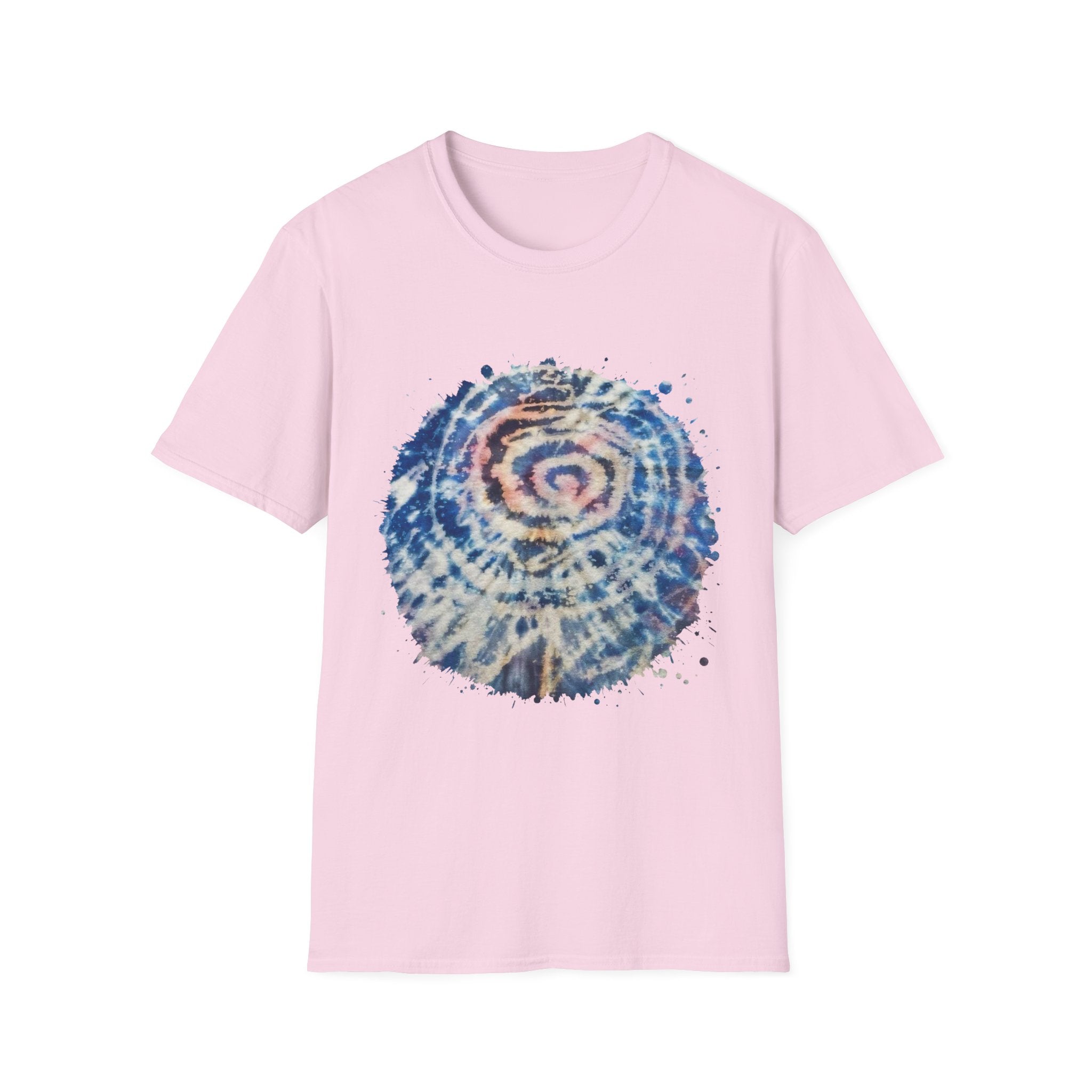 KINETIX:  Dream inspired, Spiritual Tie-Dye T-Shirt, Relaxed Vibes, Unisex Tee, Gift for Yoga Lovers, Bohemian Style, Festival Apparel
