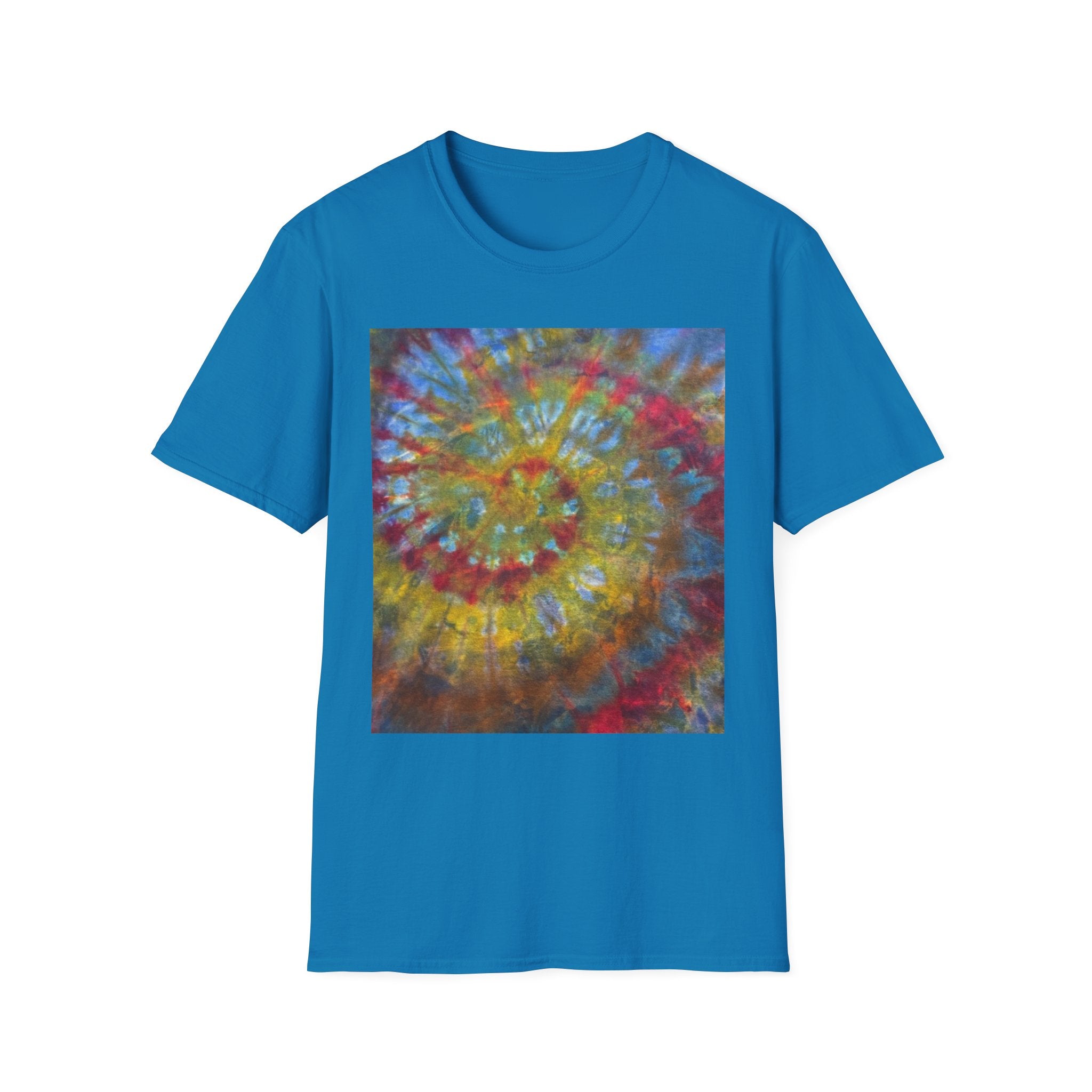 WATERMELON KRUSH: Trendy and Colorful Tie-Dye Unisex T-Shirt, Casual Wear, Summer Vibes, Festival Clothing, Eco-Friendly Fashion, Gift for Friends
