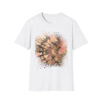 CAT SCRATCH FEVER:  Scratchy fun  vibe, Abstract Tie-Dye Unisex Softstyle T-Shirt | Bohemian Vibe, Casual Wear, Gift for Friends, Summer Fashion, Nature Lover Tee