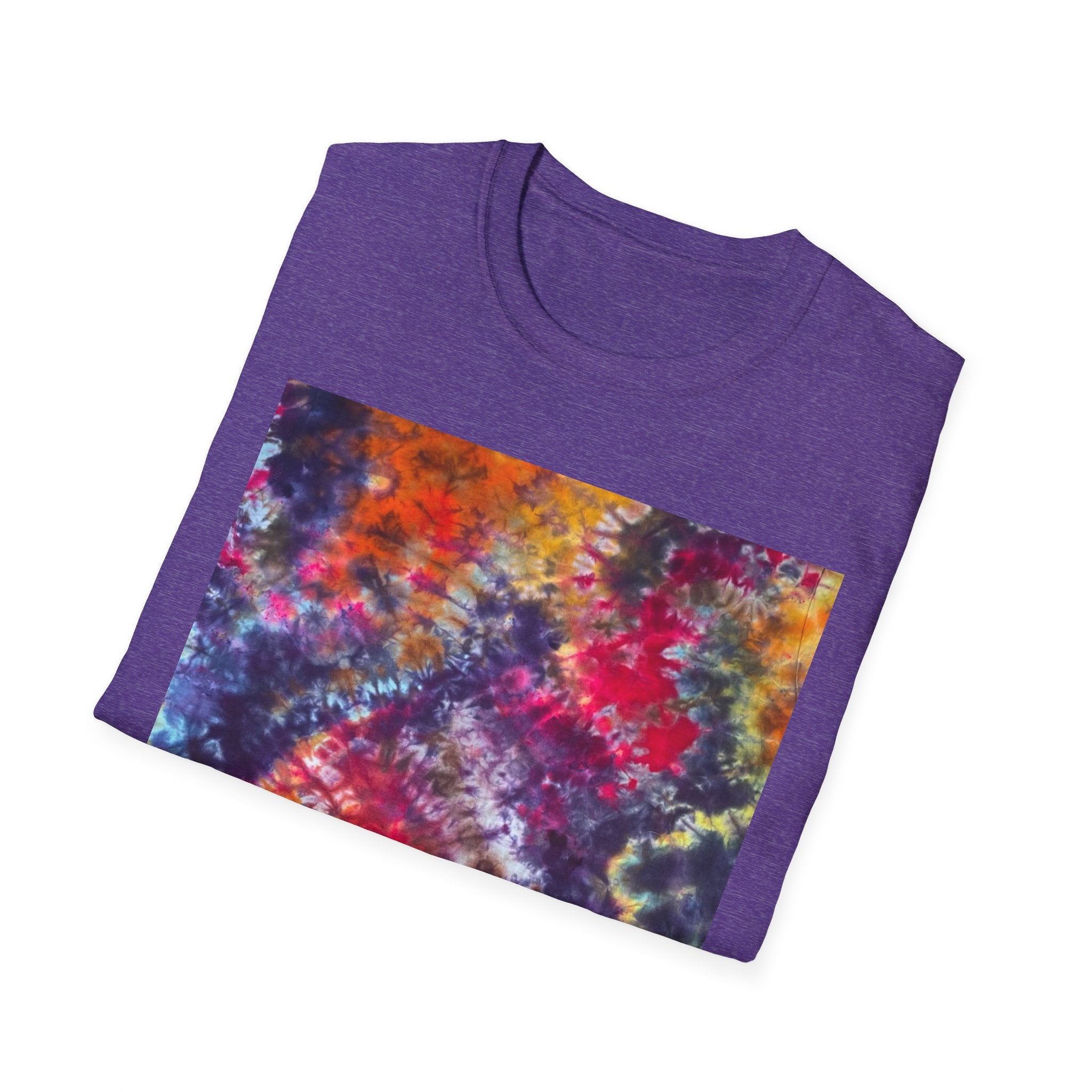 FIFTH DIMENSION: Galaxy style, Vibrant Tie-Dye Unisex T-Shirt - Perfect for Summer Festivals, Casual Outfits, Gifts, Beach Days, and Relaxed Vibes