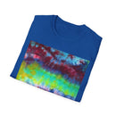 SIDEWINDER: Wave style, Vibrant Tie-Dye Unisex T-Shirt | Summer Vibes, Casual Wear, Gift for Friends, Festival Apparel, Beach Day Top