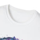 Dragonfly Destiny 2:  Colorful Tie-Dye Unisex T-Shirt, Boho Shirt, Casual Wear, Summer Style, Gift for Her, Festival Fashion, Spiritual Outfit