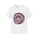 Tangerine Tiger 2:  Artistic Tie-Dye Unisex Softstyle T-Shirt, Casual Wear, Festival Outfit, Gift for Him/Her, Summer Vibes, Eco-Friendly Fashion
