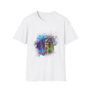 Tenacity 2:  Colorful Tie-Dye Unisex Softstyle T-Shirt, Casual Wear, Gift for Art Lovers, Summer Vibes, Festival Clothing