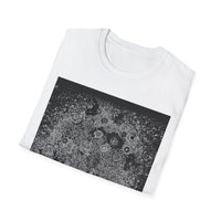 COMET: Galaxy inspired, Artistic Floral Unisex T-Shirt, Casual Wear, Gift for Nature Lovers, Summer Outfit, Trendy Graphic Tee