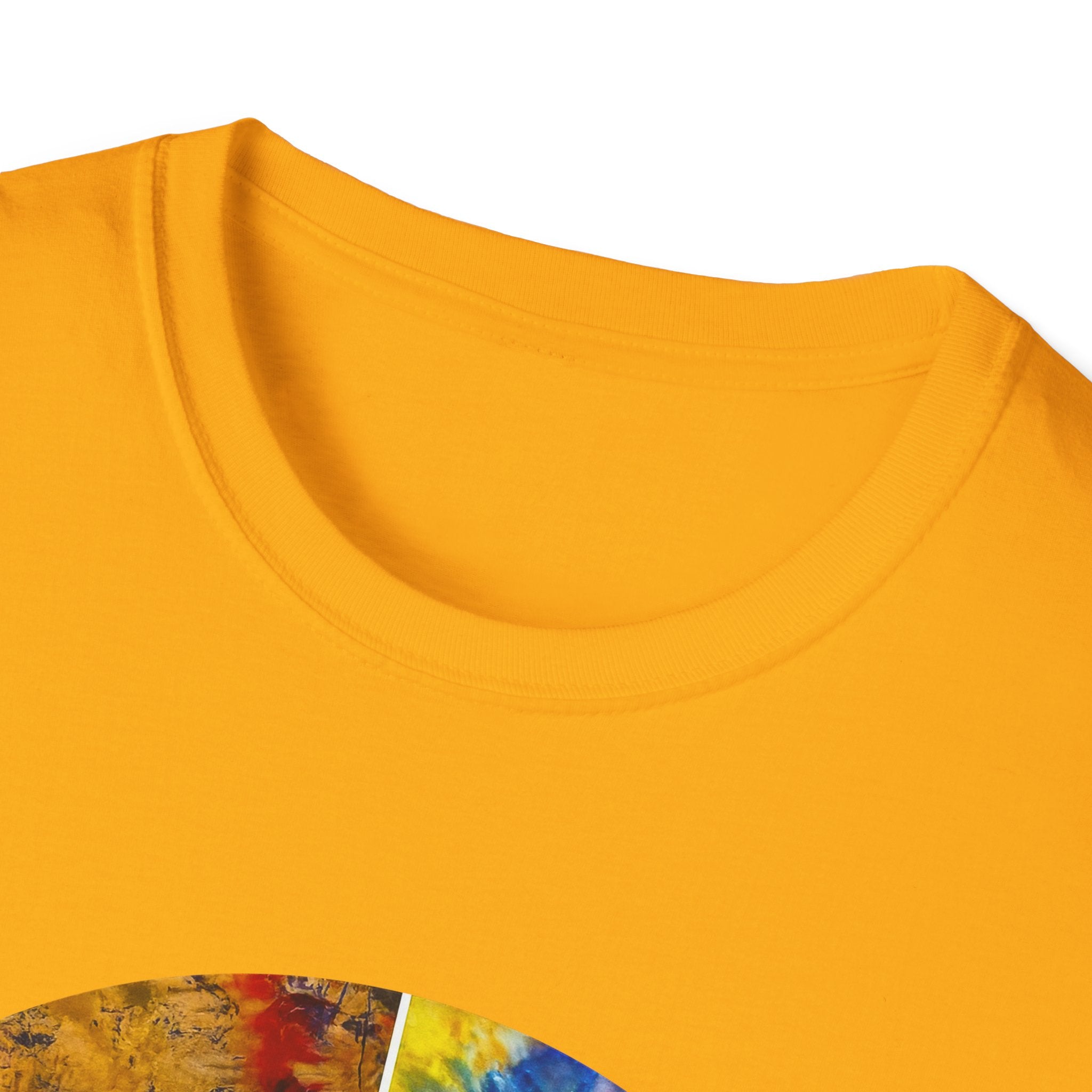 Synchronicity 2:  Colorful Tie-Dye Unisex T-Shirt, Boho Chic Tees, Summer Vibes Shirt, Festival Wear, Gift for Friends, Relaxed Fit Tops