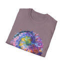 Dragonfly Destiny 2:  Colorful Tie-Dye Unisex T-Shirt, Boho Shirt, Casual Wear, Summer Style, Gift for Her, Festival Fashion, Spiritual Outfit