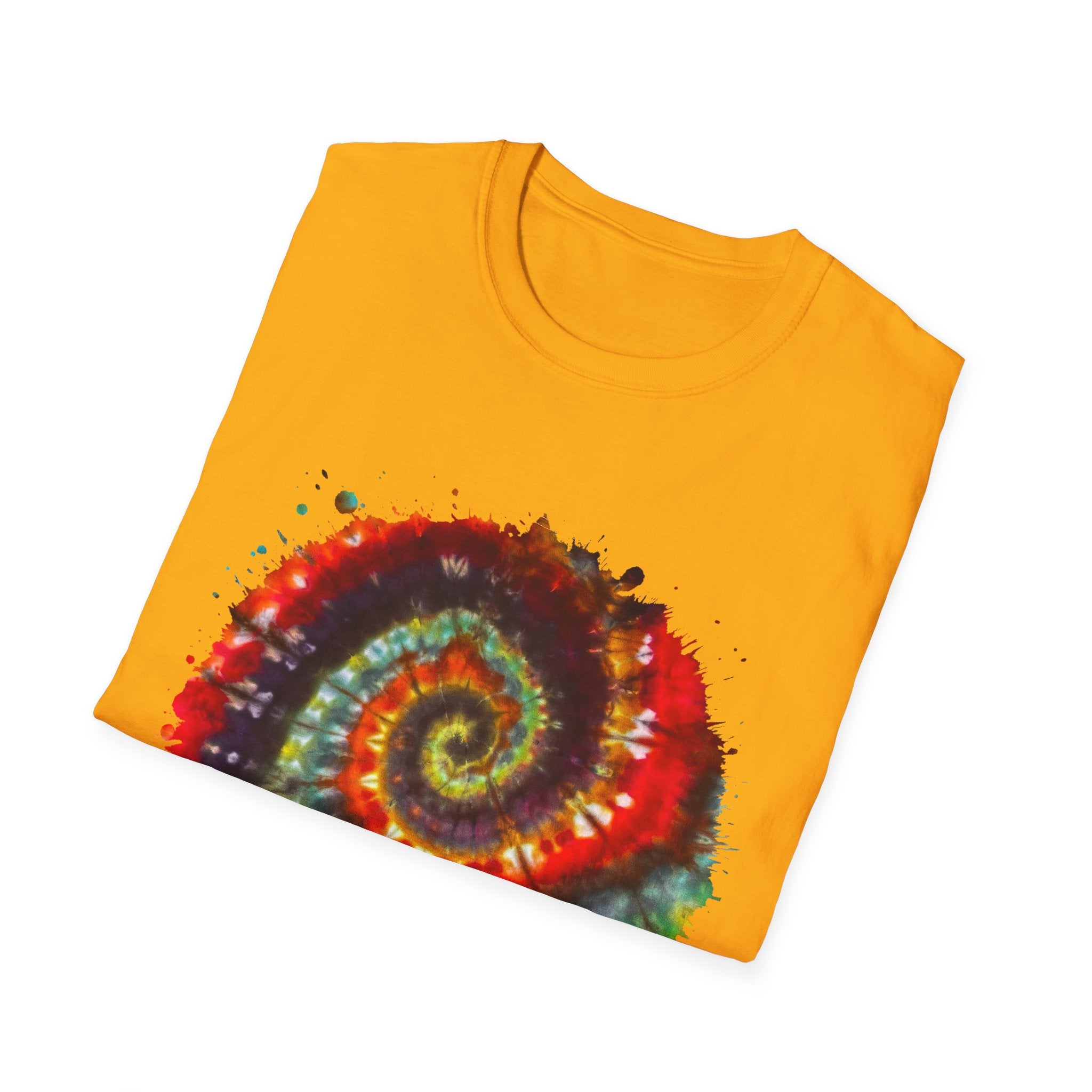 Chartreuse Legend 2:  Colorful Tie-Dye Unisex Softstyle T-Shirt | Music Festival Wear, Casual Summer Shirt, Boho Style Tee, Gift for Him/Her, Vibrant Spiral [...]