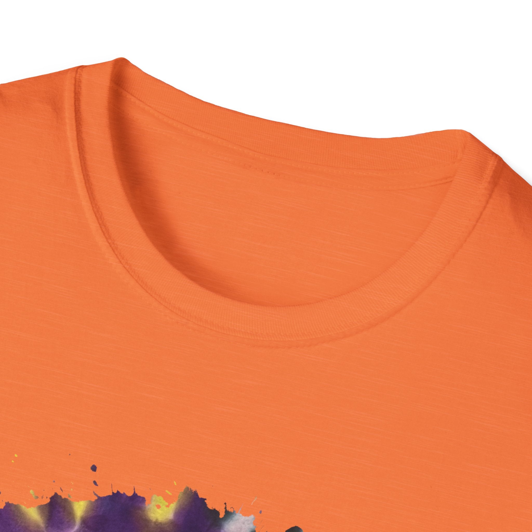 PARAGON 2: Splatter style, jubilee tie dye, Colorful Tie-Dye Unisex Softstyle T-Shirt, Boho Tee, Summer Fashion, Festival Wear, Casual Outfit, Gift Idea