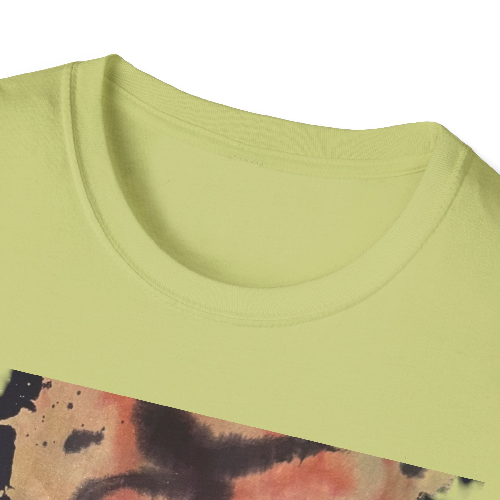 PEACE: Graffiti Tie Dye Unisex Softstyle T-Shirt, Casual Graphic Tee, Streetwear Shirt, Gift for Peace Lovers, Trendy Everyday Wear