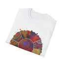 FORTUNE: Colorful, splat style, Bohemian tie dye collage, Unisex T-Shirt, Tie-Dye Vibe Shirt, Festival Wear, Summer Style, Gift for Her/Him