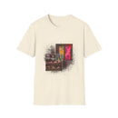 Smoke and Mirrors 2:  Vibrant Art Graphic Tee, Unisex Softstyle T-Shirt, Casual Wear, Stylish Gift, Artistic Fashion, Everyday Comfort, Unique Design