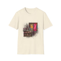Smoke and Mirrors 2:  Vibrant Art Graphic Tee, Unisex Softstyle T-Shirt, Casual Wear, Stylish Gift, Artistic Fashion, Everyday Comfort, Unique Design