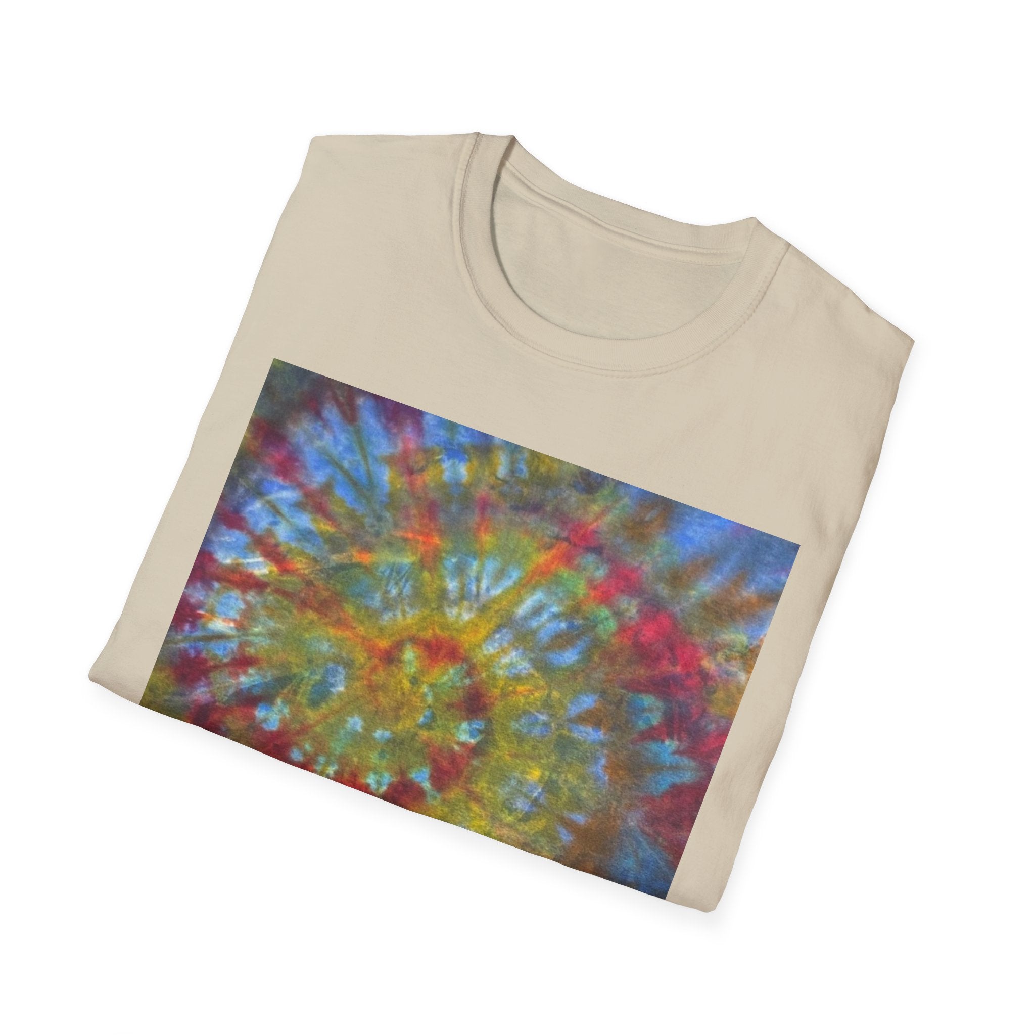 WATERMELON KRUSH: Trendy and Colorful Tie-Dye Unisex T-Shirt, Casual Wear, Summer Vibes, Festival Clothing, Eco-Friendly Fashion, Gift for Friends