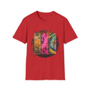 Firestone 2:  Vibrant Tie-Dye Unisex T-Shirt, Colorful Casual Tee, Summer Festival Shirt, Gift for Friends, Boho Style Apparel