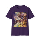 NEUTRON NIRVANA:  Galaxy inspired Colorful Tie-Dye Unisex Softstyle T-Shirt | Boho Shirt | Festival Wear | Casual Tee | Unique Gift | Comfortable Everyday Style