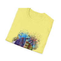 Tenacity 2:  Colorful Tie-Dye Unisex Softstyle T-Shirt, Casual Wear, Gift for Art Lovers, Summer Vibes, Festival Clothing