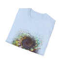 Temptation 2:  Colorful Spiral Art Unisex Softstyle T-Shirt, Casual Wear, Gift for Art Lovers, Eco-Friendly Tee, Summer Fashion