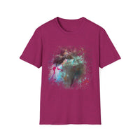 THUNDER BAY: Storm inspired Abstract Art Unisex Softstyle T-Shirt, Unique Fashion Tee, Comfortable Graphic Shirt, Perfect Gift, Casual Wear