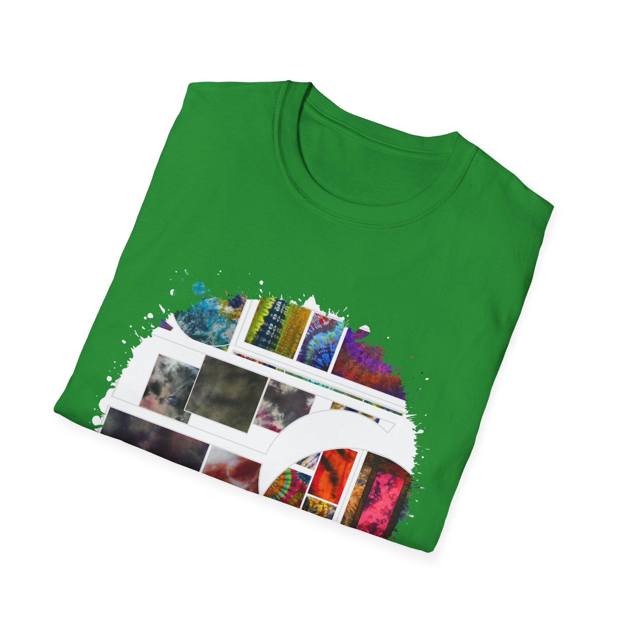 The Dilemma 2:  Colorful Collage Unisex Softstyle T-Shirt - Vibrant Art Tee, Casual Wear, Unique Gift, Graphic Tee, Everyday Essentials, Trendy Fashion