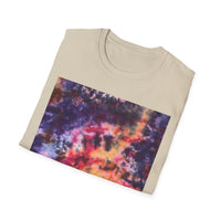 SERENADE:  Galaxy style, Vibrant Tie-Dye Unisex T-Shirt, Summer Festival Wear, Casual Tee, Gift for Him/Her, Unique Style, Comfortable Everyday Top
