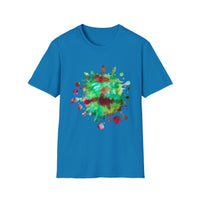 Autumn Infusion 2:  Vibrant Splash T-Shirt - Artsy Graphic Tee for Creatives, Casual Wear, Unique Gift, Summer Style, Colorful Fashion