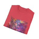 Raspberry Sorbet 2:  Cosmic Vibe Unisex Softstyle T-Shirt | Galaxy Art Tee | Gift for Space Lovers | Festival Wear | Comfortable Casual Tee | Summer Wardrobe