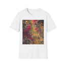 SAPPHIRE SCORPION:  Gritty style, Bohemian Tie-Dye T-Shirt, Comfortable Casual Wear, Unique Gift for Friends, Perfect for Festivals, Summer Style, Unisex Fashion