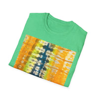 JACOBS LADDER: Bohemian Tie-Dye Unisex T-Shirt, Vibrant Summer Tee, Festival Apparel, Casual Wear, Unique Gift Idea for Friends