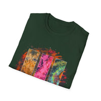 Firestone 2:  Vibrant Tie-Dye Unisex T-Shirt, Colorful Casual Tee, Summer Festival Shirt, Gift for Friends, Boho Style Apparel