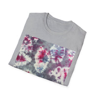 CRITTER: "under the microscope" look, Vibrant Tie-Dye Unisex T-Shirt, Boho Chic Tee, Festival Wear, Summer Essentials, Gift for Friends, Relaxed Casual Style