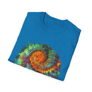 Whiplash 2:  Vibrant Spiral Tie-Dye Unisex T-Shirt, Soft Tee, Colorful Casual Tee, Summer Style shirt, Eco-friendly Gift, Festival Wear