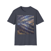 BLUE ON COPPER: Rebel Tie-Dye T-Shirt | Soft Cotton Tee, Festival Wear, Casual Outfit, Gift for Her, Eco-Friendly Apparel