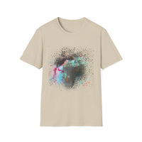 THUNDER BAY: Storm inspired Abstract Art Unisex Softstyle T-Shirt, Unique Fashion Tee, Comfortable Graphic Shirt, Perfect Gift, Casual Wear