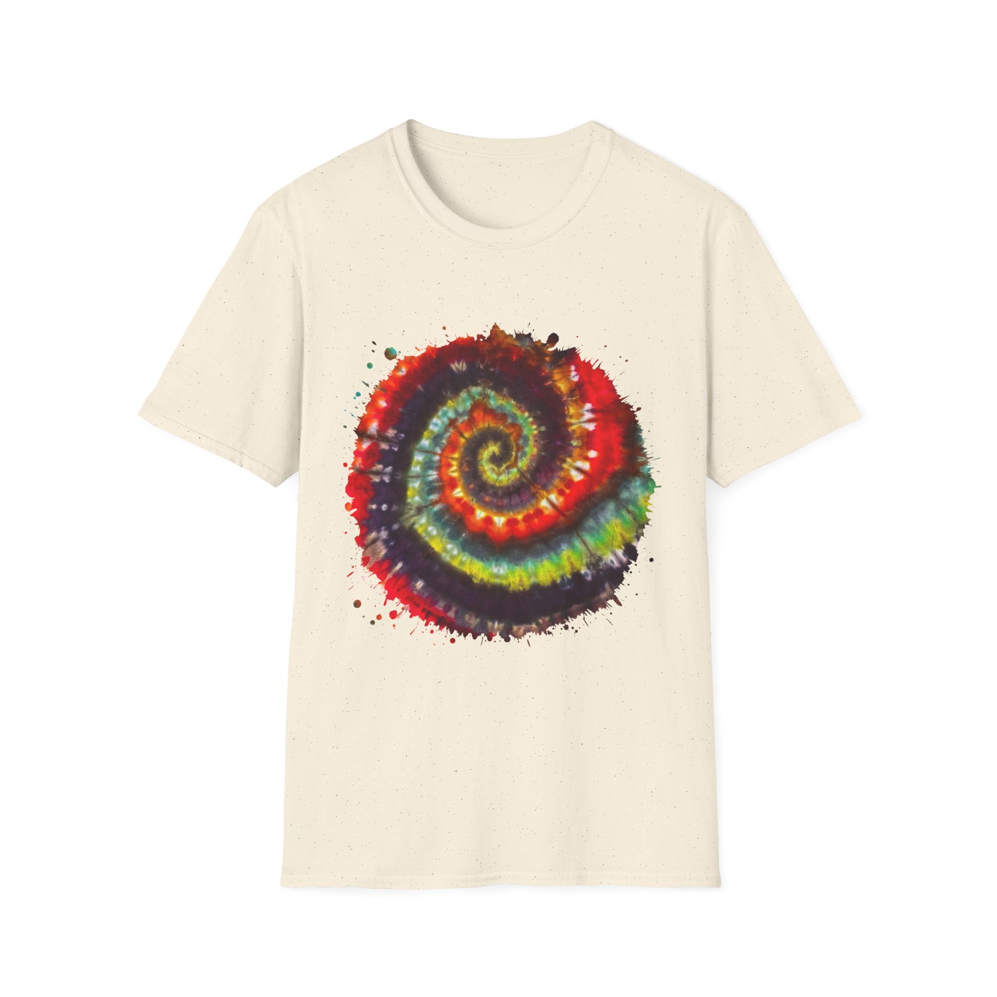 Chartreuse Legend 2:  Colorful Tie-Dye Unisex Softstyle T-Shirt | Music Festival Wear, Casual Summer Shirt, Boho Style Tee, Gift for Him/Her, Vibrant Spiral [...]