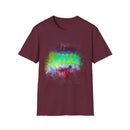 Sidewinder Showdown 2:  Vibrant Artistic Drip T-Shirt, Colorful Graphic Tee, Unisex Rainbow Shirt, Casual Wear, Gift for Art Lovers, Summer Fashion