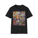CORNUCOPIA:  Grunge style tie dye, Unisex Softstyle T-Shirt