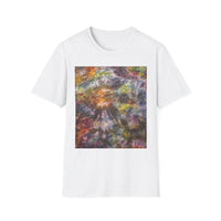 CORNUCOPIA:  Grunge style tie dye, Unisex Softstyle T-Shirt