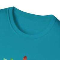 Autumn Infusion 2:  Vibrant Splash T-Shirt - Artsy Graphic Tee for Creatives, Casual Wear, Unique Gift, Summer Style, Colorful Fashion