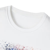 INTUITION:  Sunrise inspired, Vibrant Tie-Dye Unisex Softstyle T-Shirt | Comfortable Casual Wear, Gift Idea for Summer, Music Festivals, Retro Vibes, Unisex Apparel