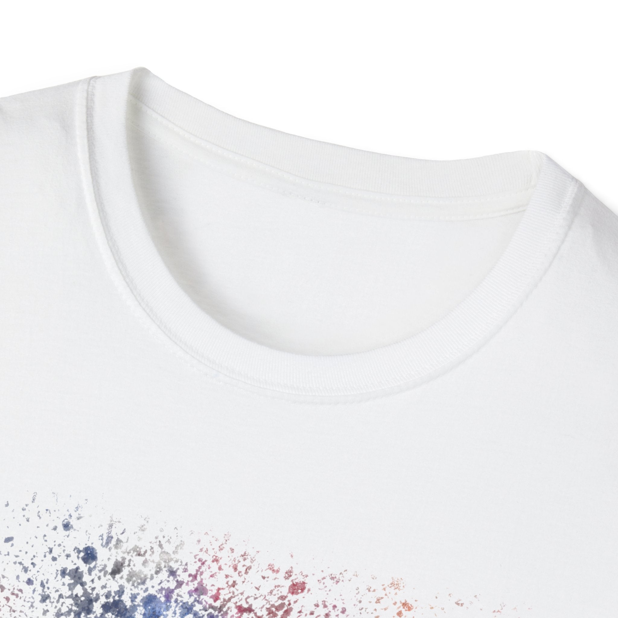 INTUITION:  Sunrise inspired, Vibrant Tie-Dye Unisex Softstyle T-Shirt | Comfortable Casual Wear, Gift Idea for Summer, Music Festivals, Retro Vibes, Unisex Apparel