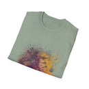 Amber Prerogative 2:  Colorful Splash Unisex Softstyle T-Shirt, Casual Wear, Gift for Art Lovers, Summer Fashion, Vibrant Graphic Tee